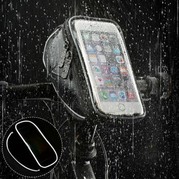 Fahrradtasche Lenker Handytasche PVC Touchschirm für Smartphones 6,5 Zoll 0.9L